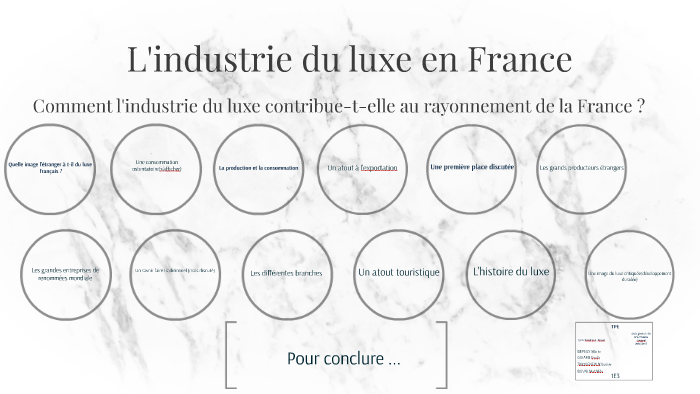 Dossier les conglomérats de l'industrie du luxe - Que pouvons-nous  apprendre des grands groupes de l'industrie du luxe ?