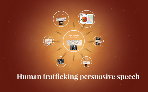 human trafficking persuasive speech outline