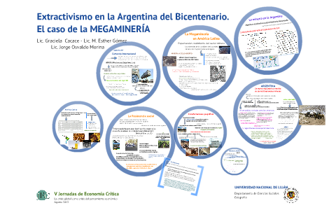 EXTRACTIVISMO en la ARGENTINA del BICENTENARIO. El caso de la ...