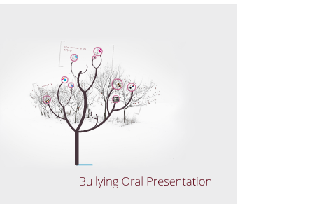 oral presentation on bullying