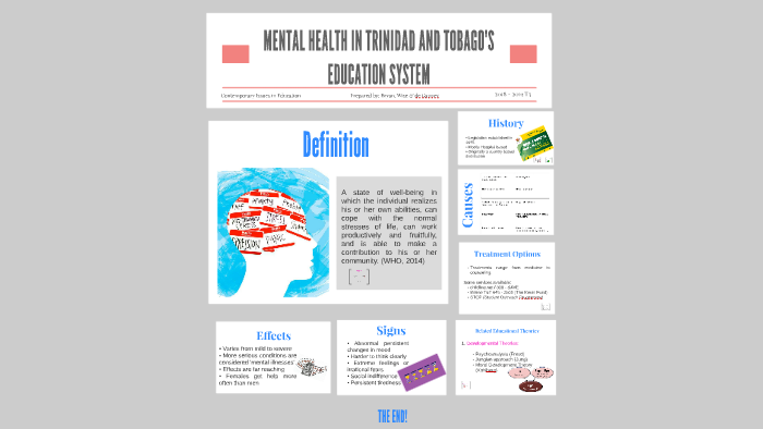 MENTAL HEALTH IN TRINIDAD AND TOBAGO'S EDUCATION SYSTEM by Missy Bryan