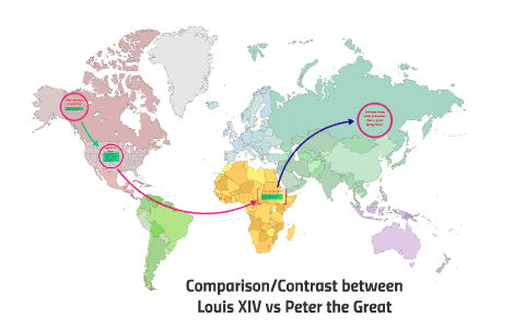 Comparison between Louis XIV vs Peter the Great by Phammy Nguyen