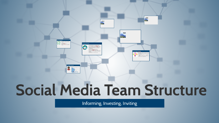 Social Media Team Structure Holistic Model Common HOH Social Media Team Structure by Marielle Thomas