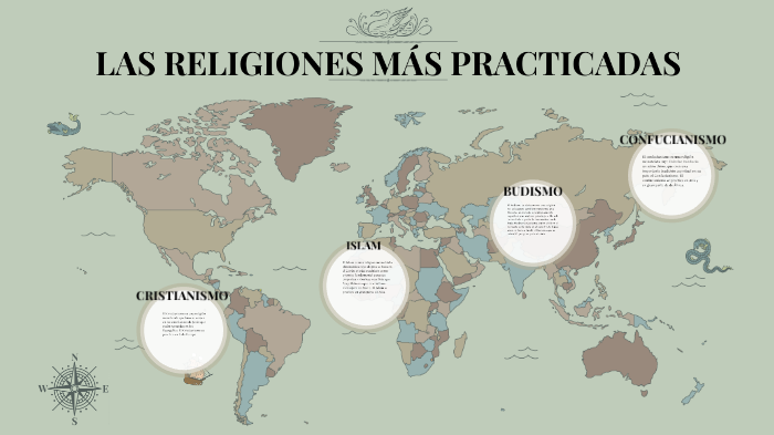 LAS RELIGIONES MÁS PRACTICADAS by Julia Durán
