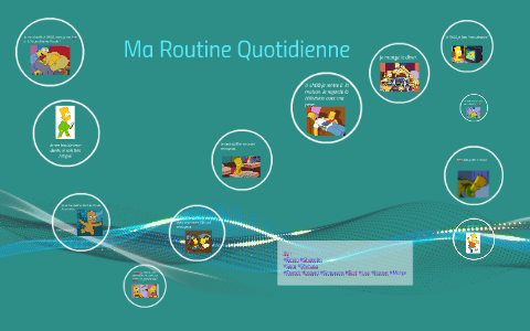 ma routine quotidienne by sara shehata on Prezi