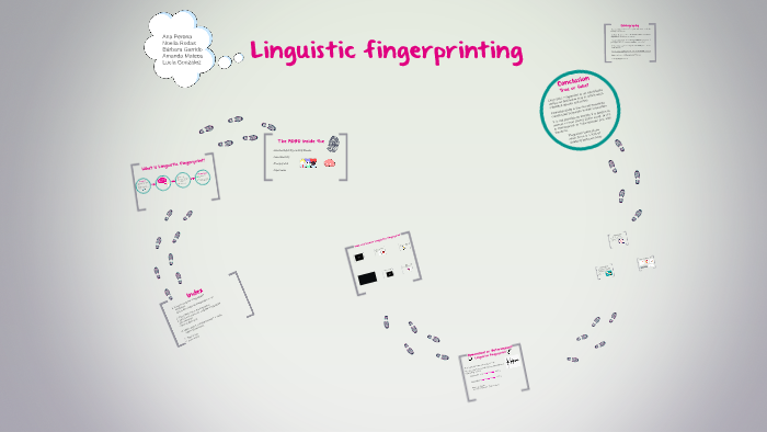 Linguistic Fingerprinting By Ana Perona On Prezi