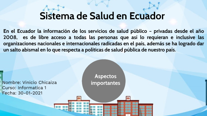 Sistema De Salud En El Ecuador By Vinnicio Guachi On Prezi