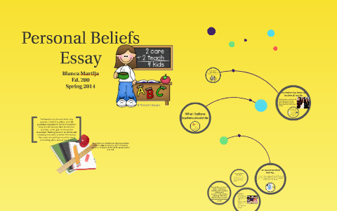 personal belief essay