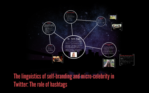 The linguistics of self-branding and micro-celebrity in Twit by