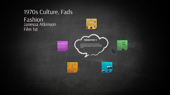 Culture, Fads, Fashion 1970’s by Janessa Atkinson