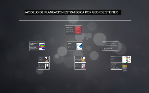 MODELO DE PLANEACION ESTRATEGICA POR GEORGE STEINER by lili arias