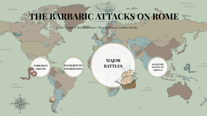 The Barbaric Attacks on Rome by CAro Howley on Prezi