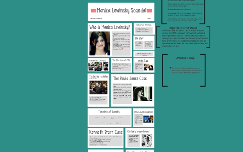 monica lewinsky scandal by Aaron Arreola on Prezi
