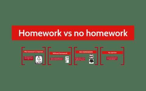 studies on homework vs no homework