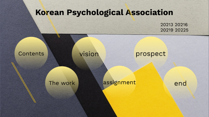 Korean Psychological Association by 호준 천