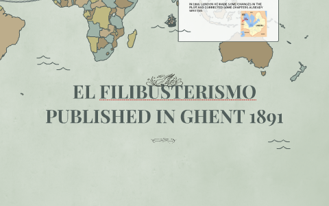 L FILIBUSTERISMO PUBLISHED IN GHENT 1891 by Jenevieve Halyanna Asal on ...