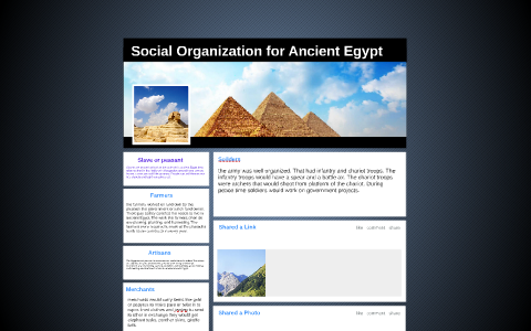social organization for ancient egypt by Ryan Marks on Prezi