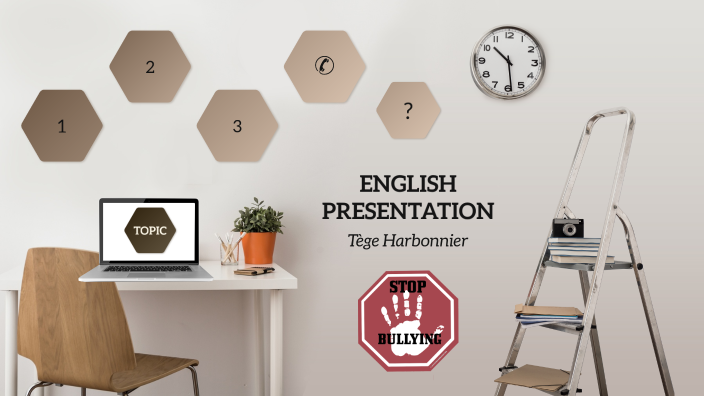English oral presentation by Tège Harbonnier on Prezi