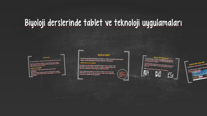 Qr Code ve Aurasma by azize asci on Prezi