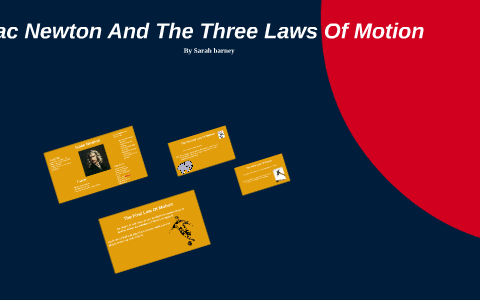 Isaac Newton And The Three Laws by Sarah B on Prezi