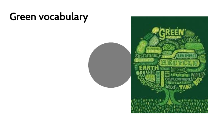 Green Vocabulary by Student Jada Watkins on Prezi