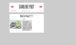 CAROLINE POST