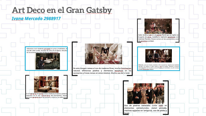 Art Deco en el Gran Gatsby by ivana mercado on Prezi