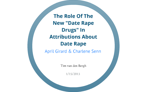 Date Rape Drugs by Tim van den Bergh on Prezi