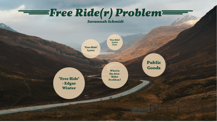 a free rider problem