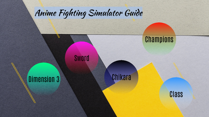 UPDATED Anime Fighting Simulator - free Chikara Shards and Yen