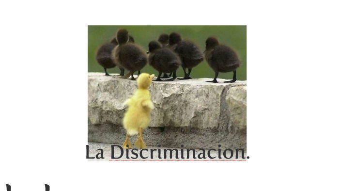 la discriminacion by german marcelo cueto estay on Prezi
