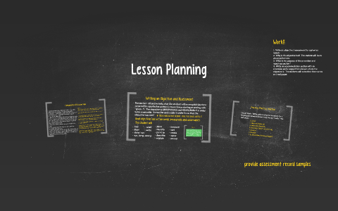 Lesson Planning by Sarah Smith on Prezi