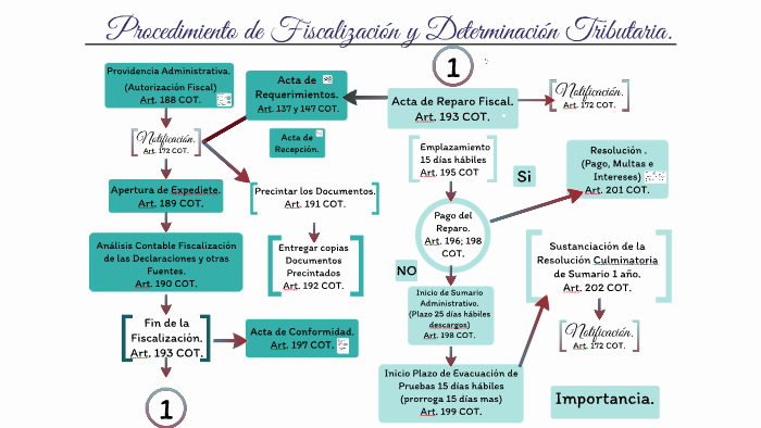 Procedimiento De Fiscalizacion Y Determinacion Tributaria By Pierina