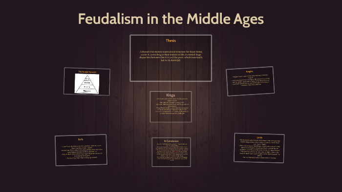 Feudalism in the Middle Ages by on Prezi
