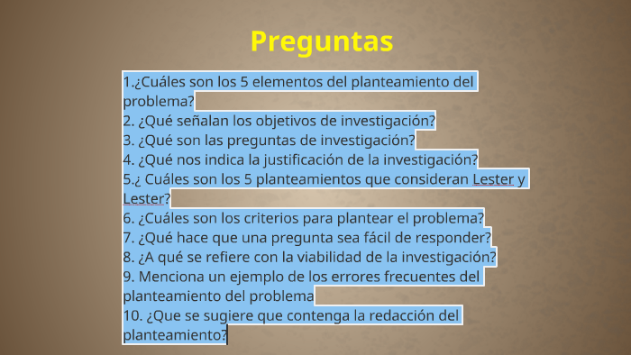 Planteamiento cuantitativo del problema by Pamela Espinoza Ross