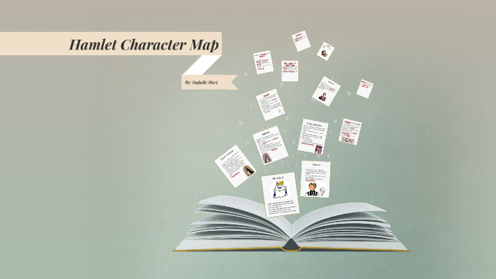 Hamlet Character Map By Izzy Hart