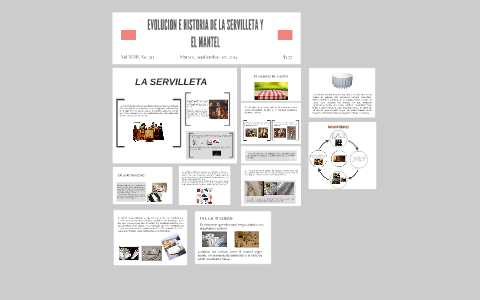 EVOLUCION E HISTORIA DE LA SERVILLETA Y EL MANTEL by liliana mendez