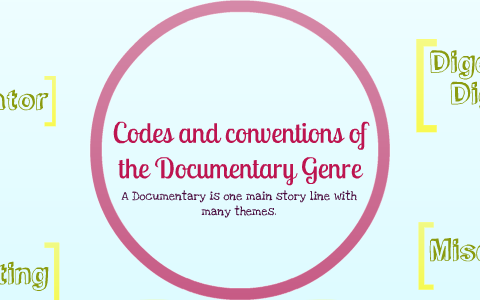 conventions of a documentary