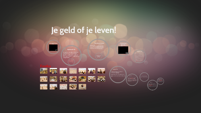 Je geld of je leven! by Tina De Bisschop on Prezi