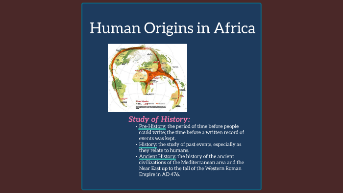 Chapter 1 Human Origins In Africa By Valerie Baalerud Chapter 1 Human Origins In Africa By Valerie Baalerud
