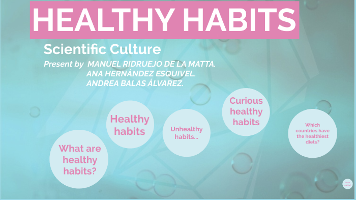 Healthy Habits by Ana Hernández Esquivel on Prezi