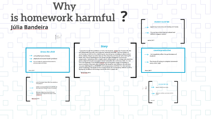 is homework harmful or hurtful