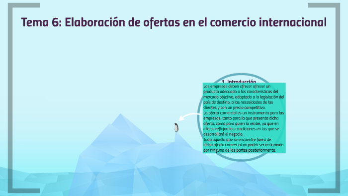 Tema 6 Elaboración De Ofertas En El Comercio Internacional By Silvia Ch R On Prezi 2280