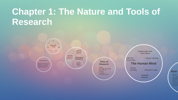 Chapter 1: The Nature and Tools of Research by Sa'Sha Jones on Prezi