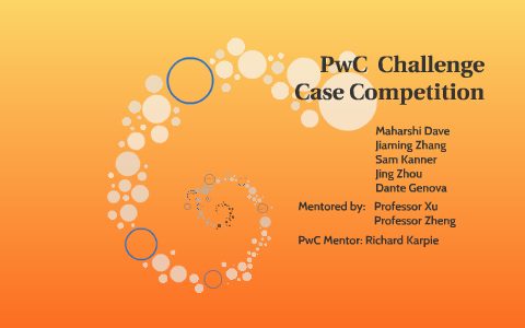 pwc case study competition