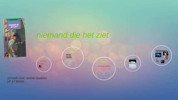 niemand die het ziet by Berhan Tasdelen on Prezi