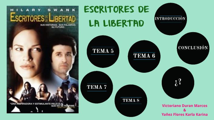 ESCRITORES DE LA LIBERTAD by Marcos Victoriano Duran on Prezi