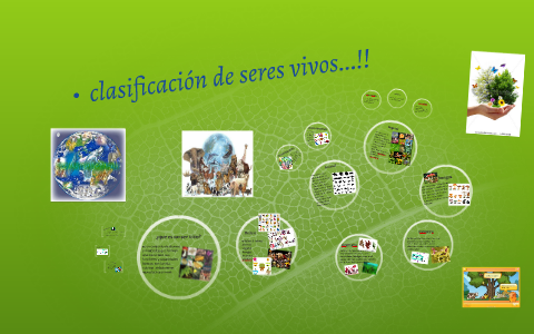 Clasificcion De Seres Vivos!! By On Prezi