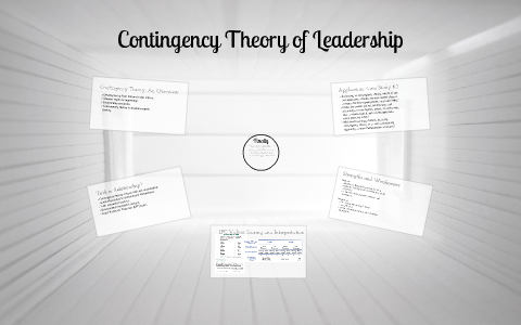 The Contingency Theory Of Leadership By Damon Thompson On Prezi