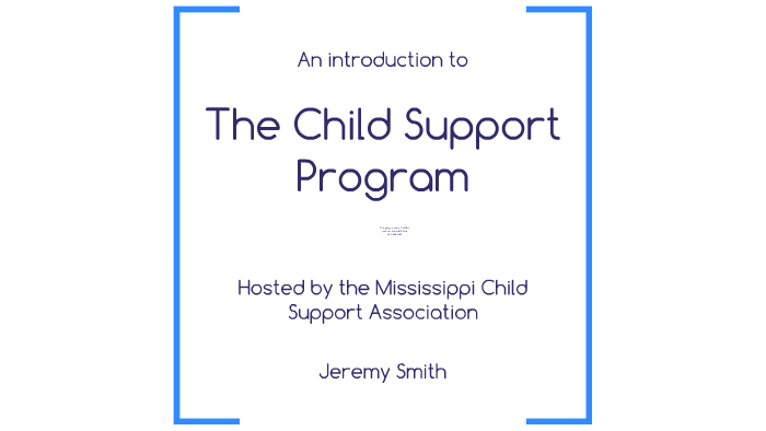 Title Iv D Child Support Program